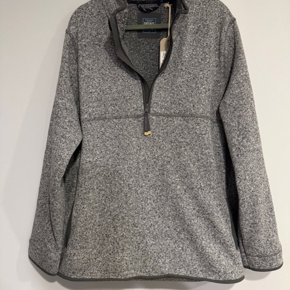 NWT FatFace Haxby‎ Grey Half Neck Sweatshirt